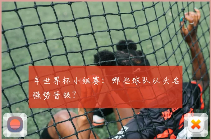 年世界杯小组赛：哪些球队以头名强势晋级？